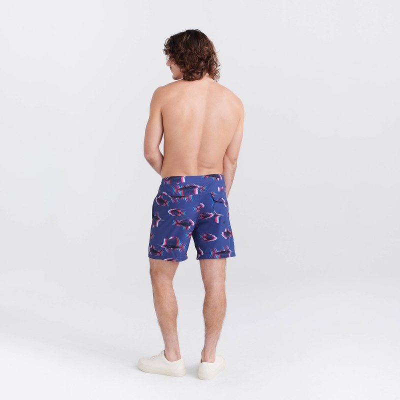 Saxx Betawave Swim Shorts | 4198-YVEHJ