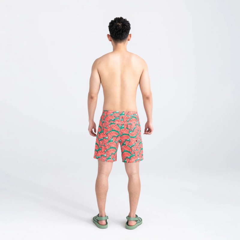 Saxx Betawave Swim Shorts | 6382-TVWXJ