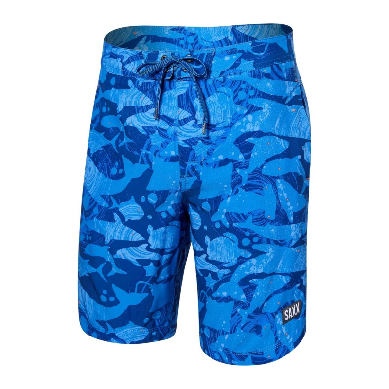 Saxx Betawave Swim Shorts | 6931-BAFNP