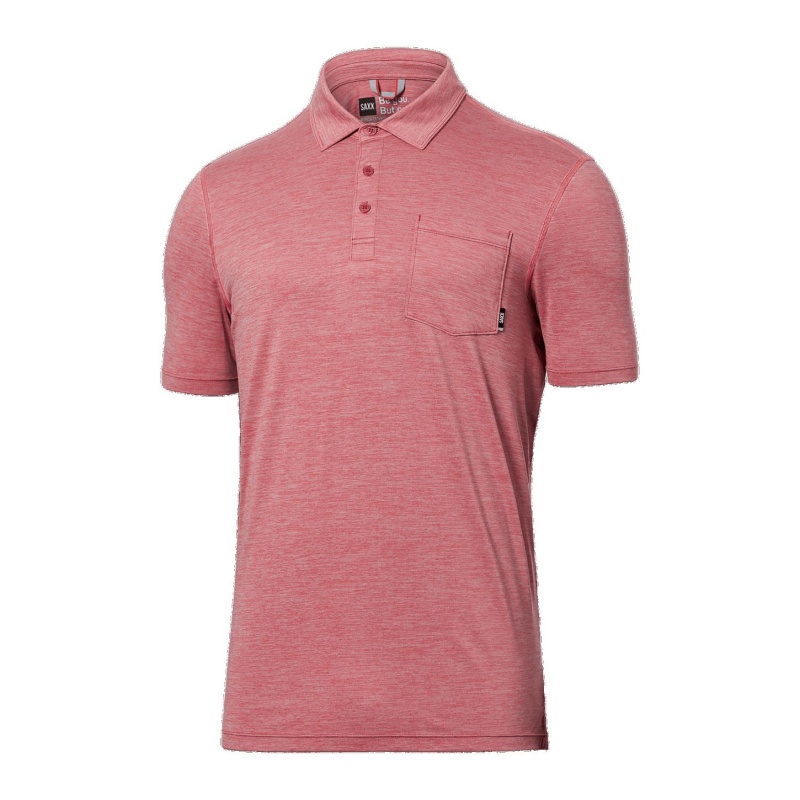 Saxx DropTemp™ All Day Cooling Polo Shirt | 4763-THPMJ