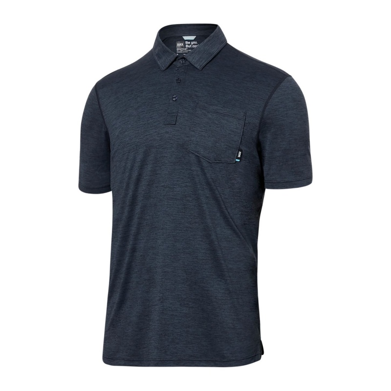 Saxx DropTemp™ All Day Cooling Polo Shirt | 6198-MUGXN