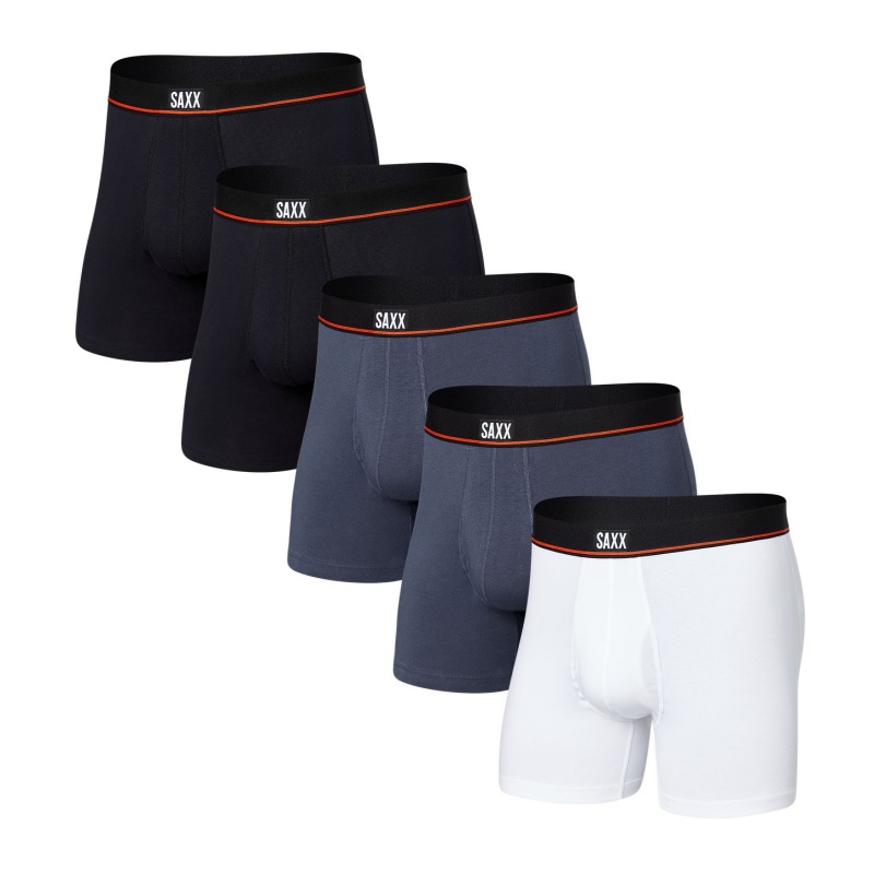 Saxx Non-Stop Stretch Cotton 5-Pack Underwear | 6902-PQKSD