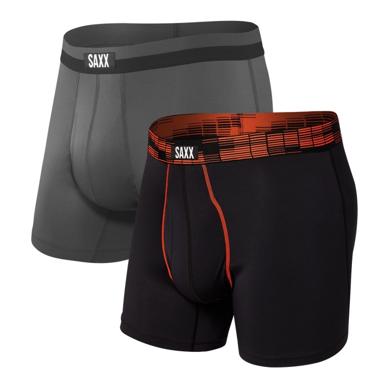 Saxx Sport Mesh 2-Pack Underwear | 8294-SJXIF